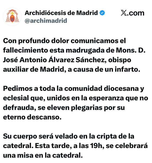 Fallece José Antonio Álvarez